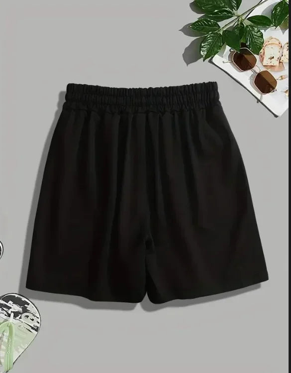 American Retro Casual Sports Pants Women's Cycling Running Clothing Shorts Summer New Men's and Women's Streetwear